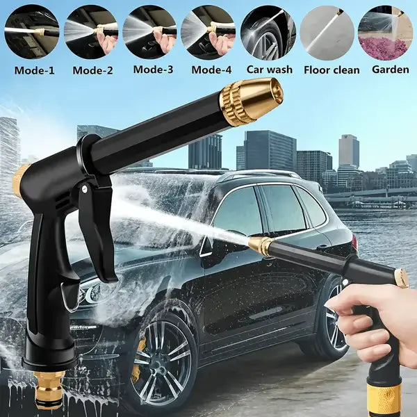 🔥Hot Sales 49% OFF💦High Pressure Garden Hose Nozzle Spray Gun with Brass Adjustable Nozzle - main thumbnail 20260723