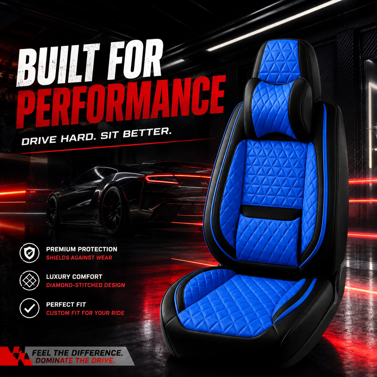 TF Seat Cover | Custom Fit for Cars, SUVs & Truck
