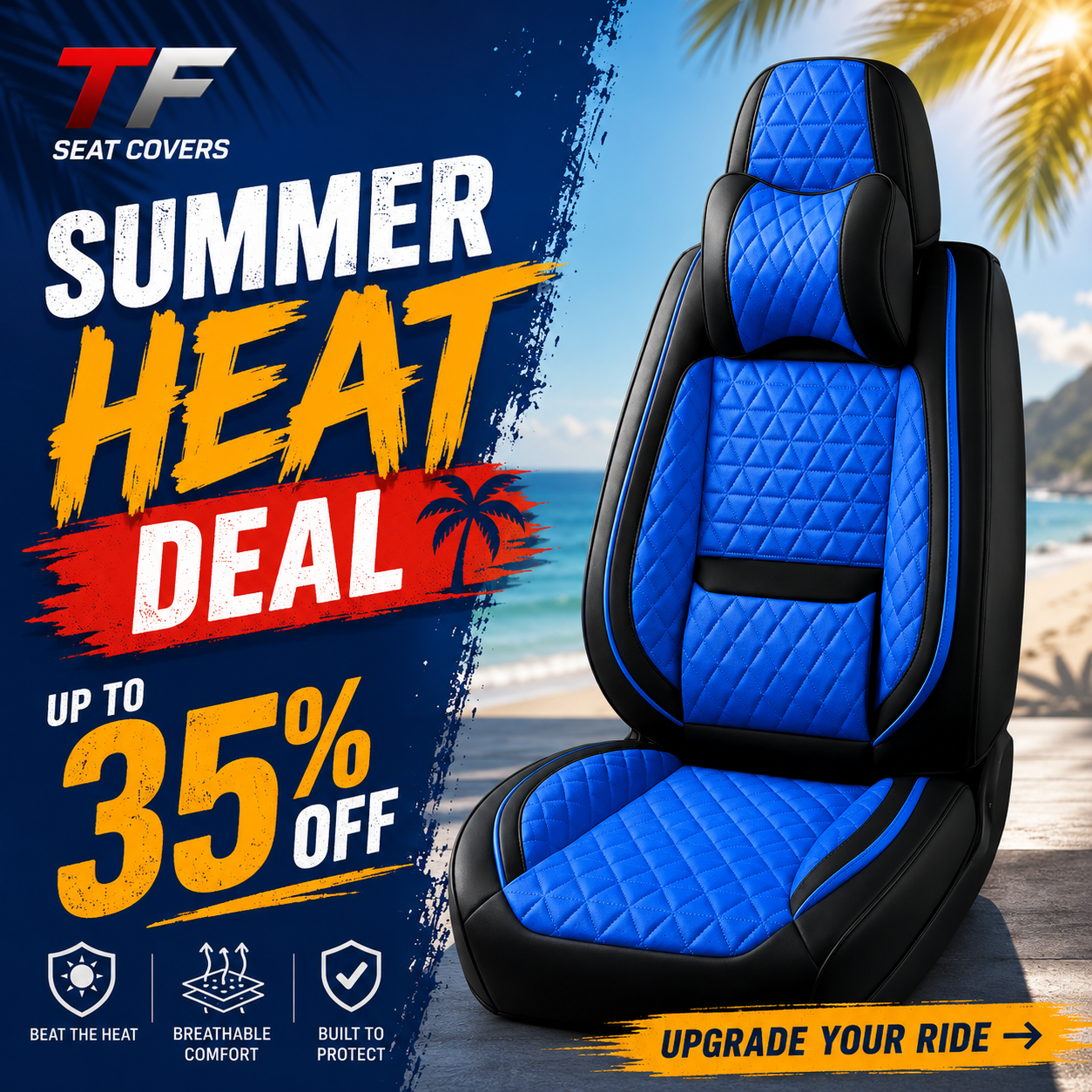 Luxury Seat Covers | Custom Fit for Cars, SUVs & Trucks