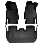Sharkskin Custom-Fit Tesla Model Y (5-Seater) All-Weather Floor Mats 1