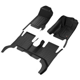 Sharkskin Custom-Fit Mitsubishi Triton 2015-2024 All-Weather Floor Mats 2