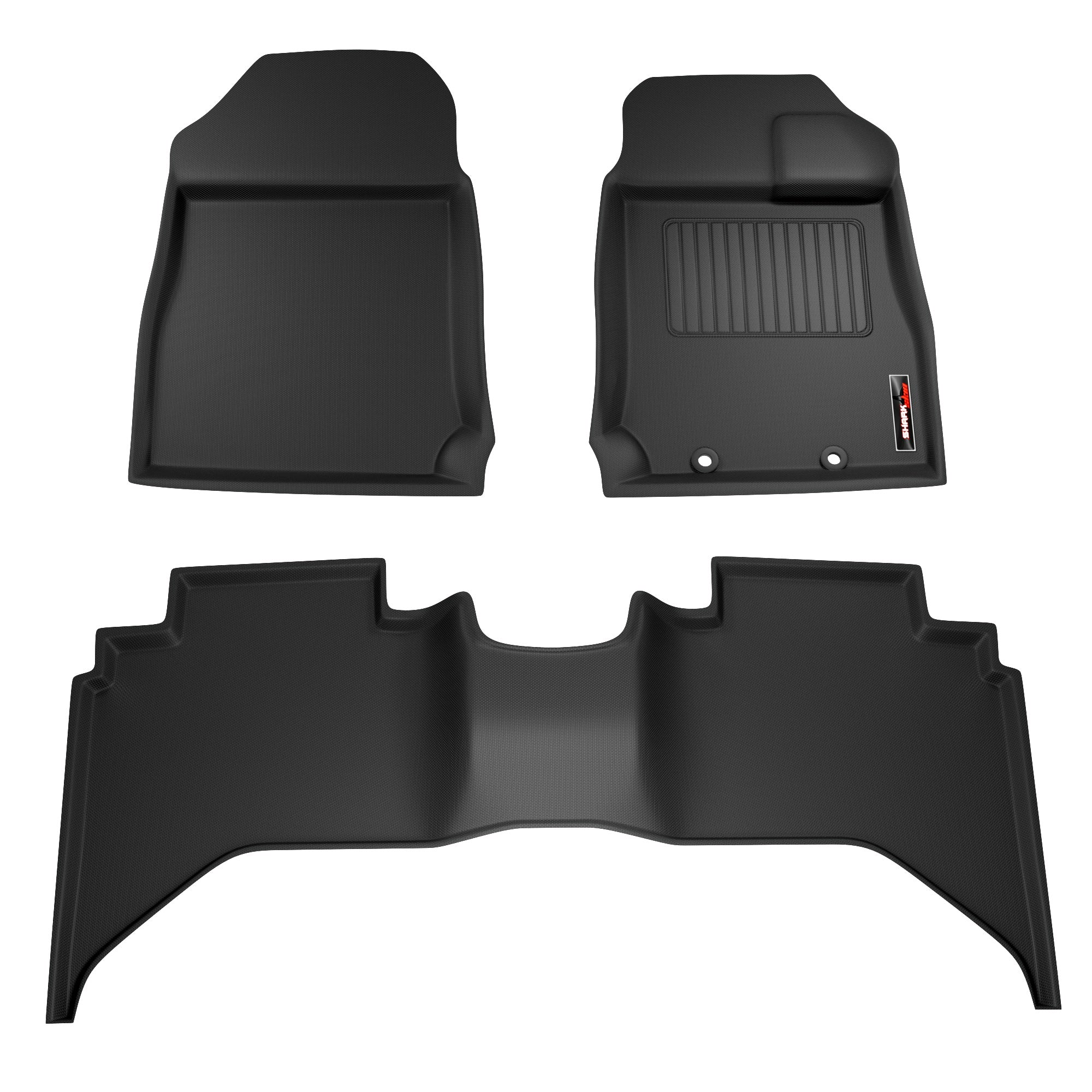Sharkskin Custom-Fit Isuzu D-MAX 2021–2025 3D TPE All-Weather Floor Mats - main thumbnail 20260723