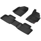 Sharkskin Custom-Fit Toyota Corolla 2020–2025 3D TPE All-Weather Floor Mats 2