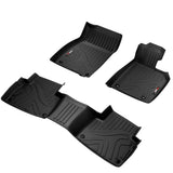 Sharkskin Custom-Fit Toyota Camry 2024+ 3D TPE All-Weather Floor Mats 2