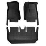 Sharkskin Custom-Fit Tesla Model 3 (5-Seater) All-Weather Floor Mats 1
