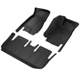 Sharkskin Custom-Fit Tesla Model 3 (5-Seater) All-Weather Floor Mats 2