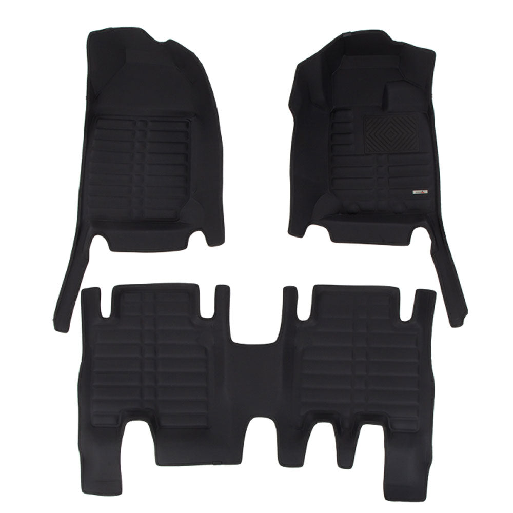 Sharkskin Custom-Fit Isuzu MU-X 2 Rows 2021–2025 All-Weather Floor Mats - main thumbnail 20260723