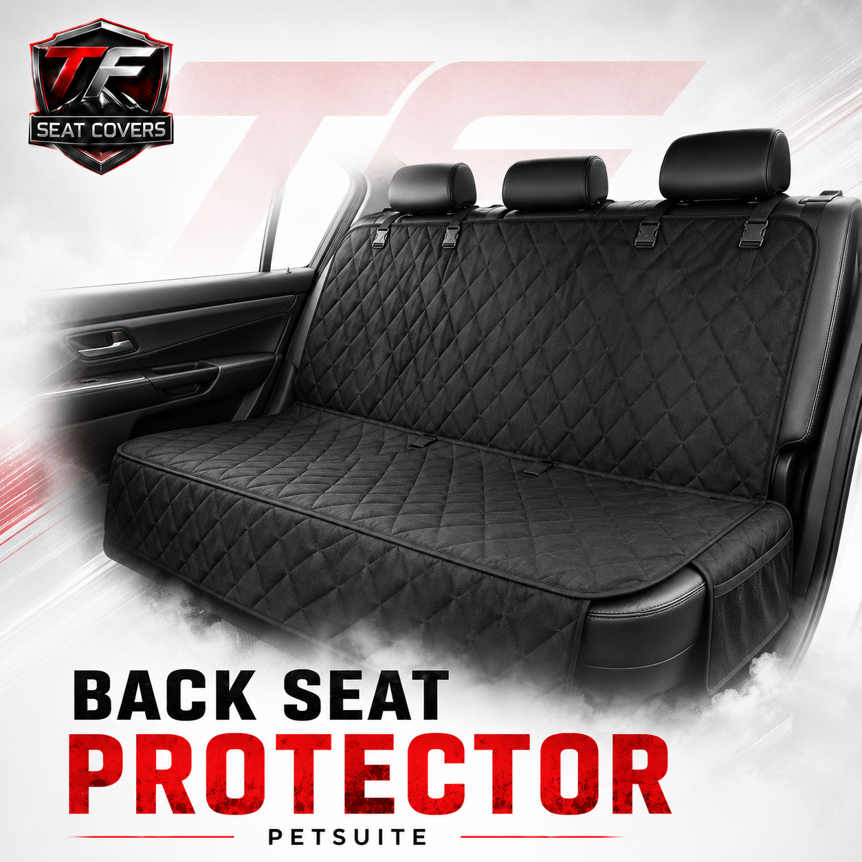 PetSuite Back Seat Protector - side
